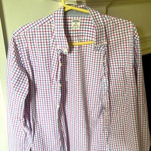Bonobos Slim Fit Checkered Button Down shirt Medium